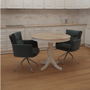 Custom chairs and table